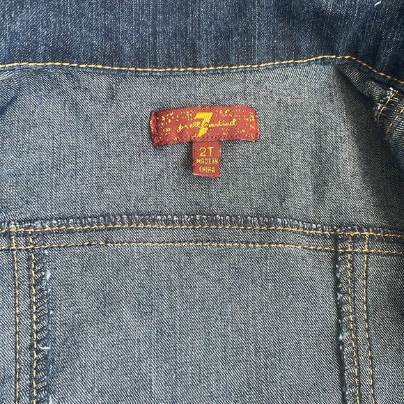 7 For All Mankind denim jacket - Picture 2 of 2